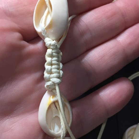 Natural Cowrie Shell Choker Necklace NEW in Box - Picture 7 of 8